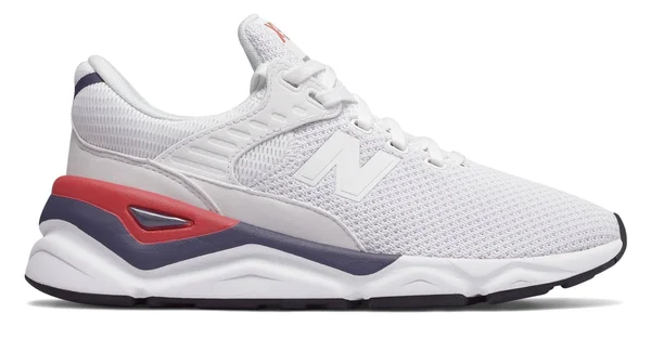 New Balance Women's X-90 Sneaker, Size: 10, White Munsell/Wild Indigo