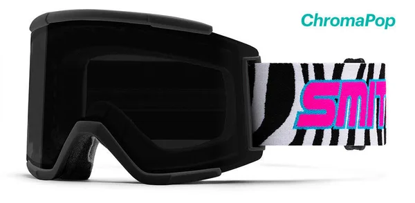 Smith Squad XL Goggles Get Wild 89 ChromaPop Sun Black