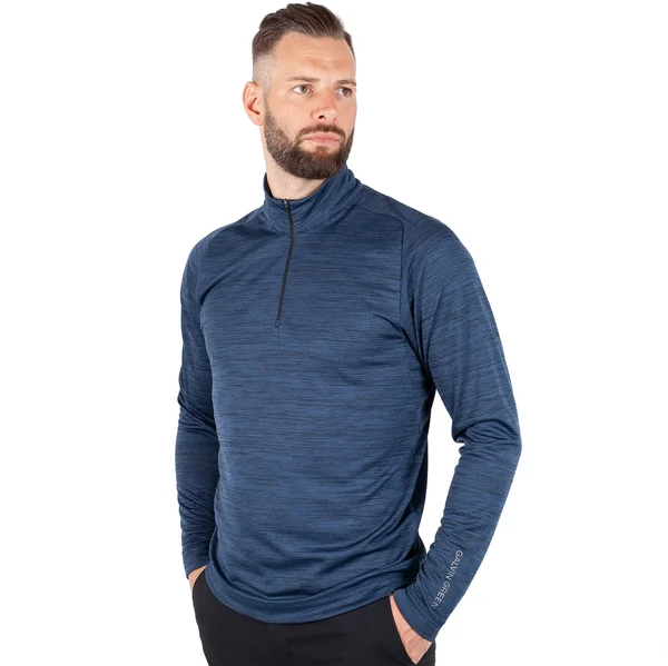 Galvin Green Dixon Insula Pullover - Navy, XXL