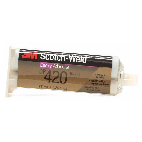 3M Scotch-Weld Epoxy Adhesive DP420 Black, 1.25 fl oz