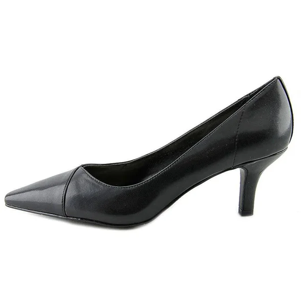 Easy Street Women's Chiffon Pump (Black)