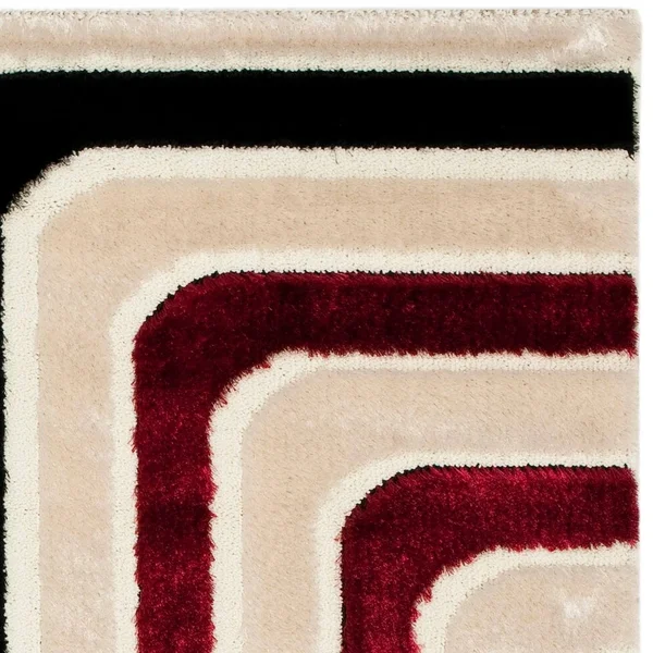Safavieh Euclid Geometric Shag Area Rug - Size: 5'3 inch x 7'6 inch