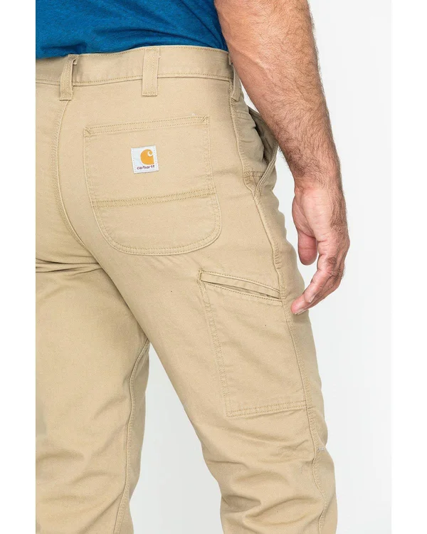 Carhartt Men's Rugged Flex Rigby Dungaree Tan