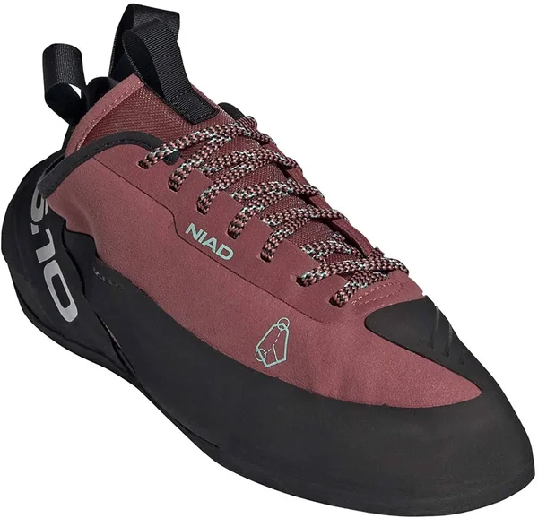 Five Ten Niad Lace Climbing Shoes - Men's Core Black/Crew Red/Acid Mint 12.5 FW2851-001-12.5