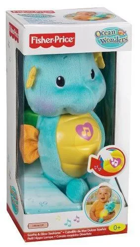 Fisher-Price Soothe & Glow Seahorse, Blue