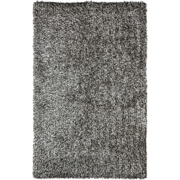 Safavieh Shag New Orleans Platinum/Ivory 4& x 6& Area Rug