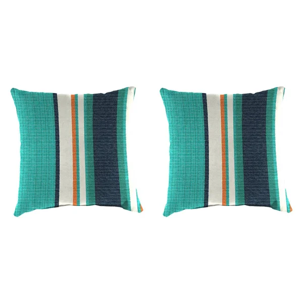 Jordan Manufacturing 9950PK2-3568L Token Surfside Pillow 18-in, Outdoor Pillows