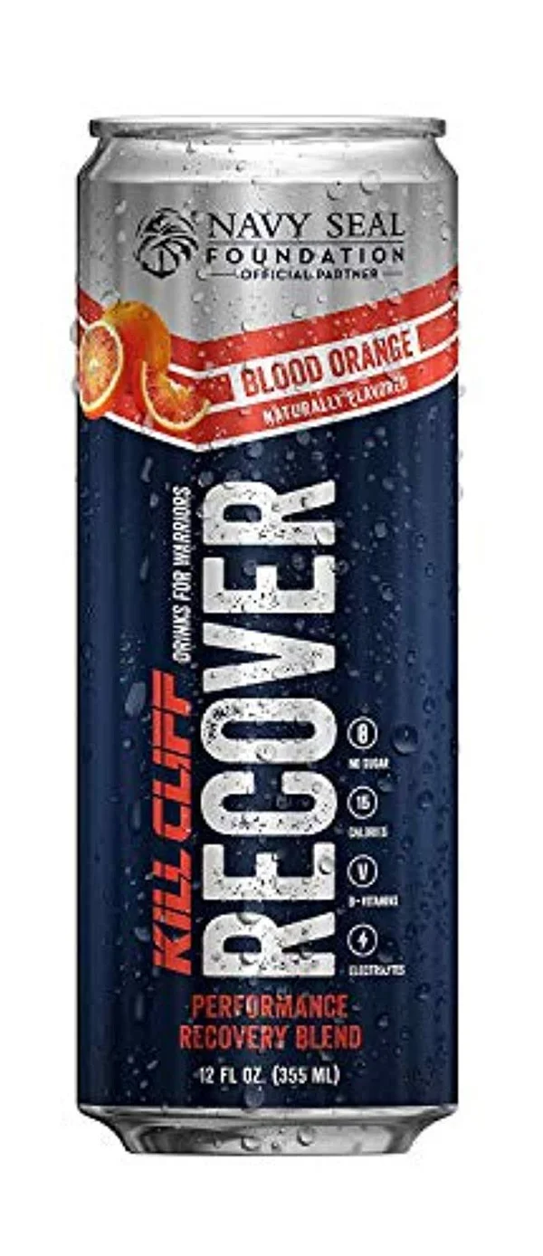 Kill Cliff Lemon Lime Recovery & Hydration Drink 16-12 oz Cans