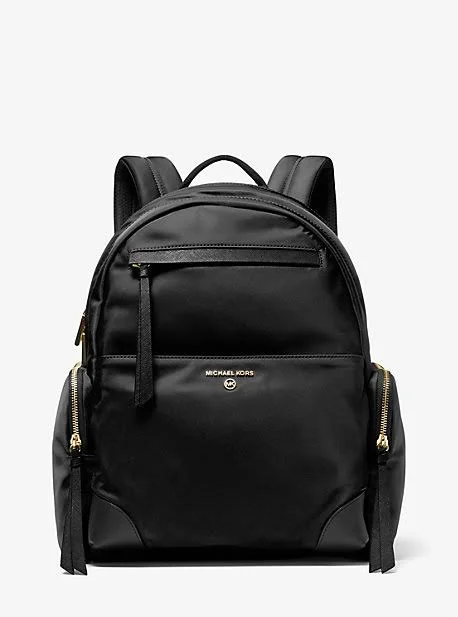 Michael Kors Prescott Large Nylon Backpack - Black
