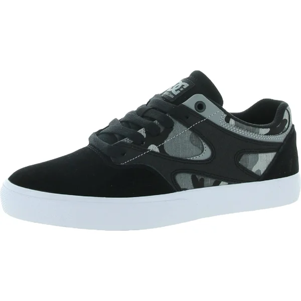 DC Mens Kalis Vulc S Suede Lifestyle Skate Shoes