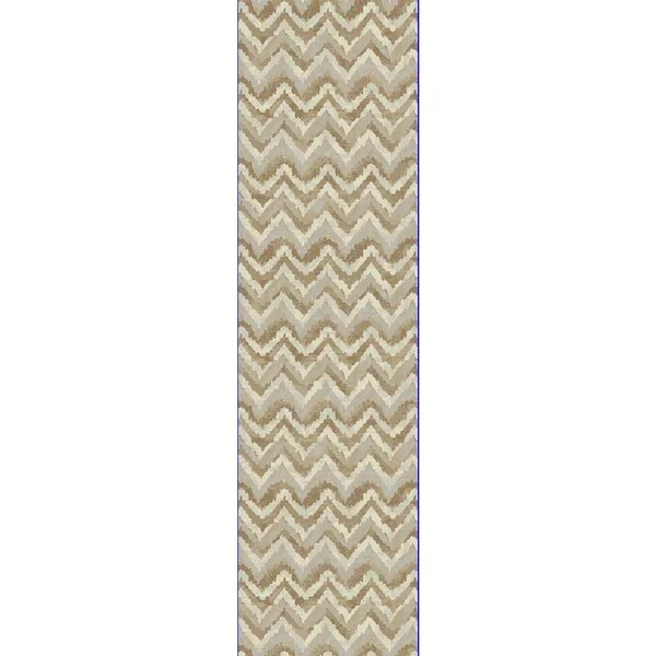 Dynamic Rugs Melody 985018 Rug, 2&2x22 x 7&10x22, Ivory