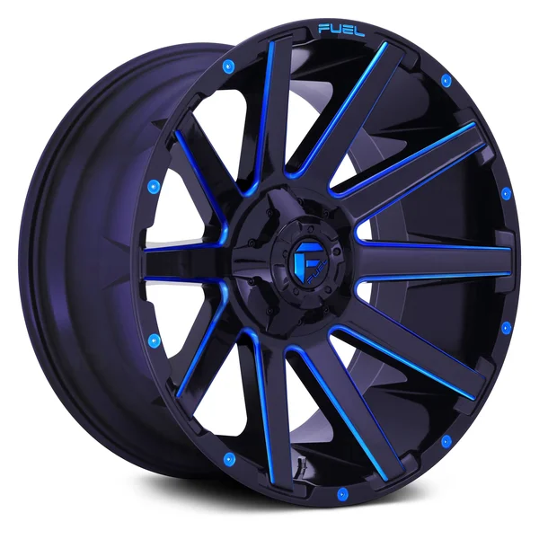 Fuel D64418909845 - Contra 18x22 Gloss Black