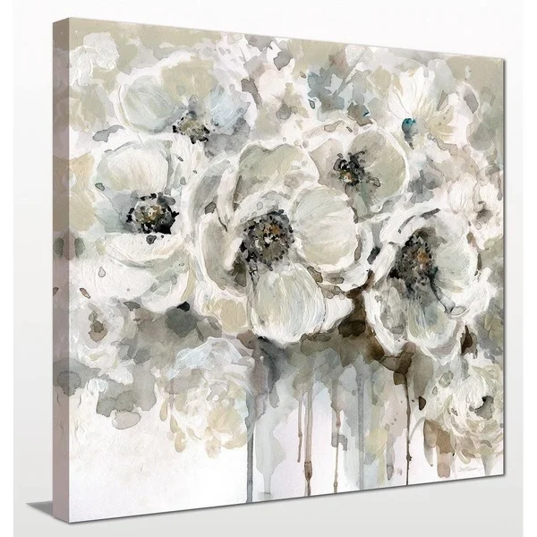 Quiet Moments Giclee Stretched Canvas Wall Art - 36 x 36