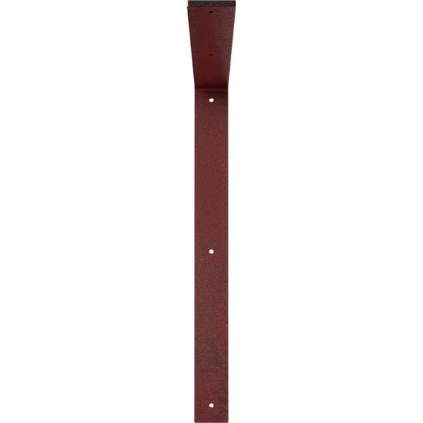 2x22W x 20x22D x 20x22H Hamilton Steel Bracket Hammered Bright Red