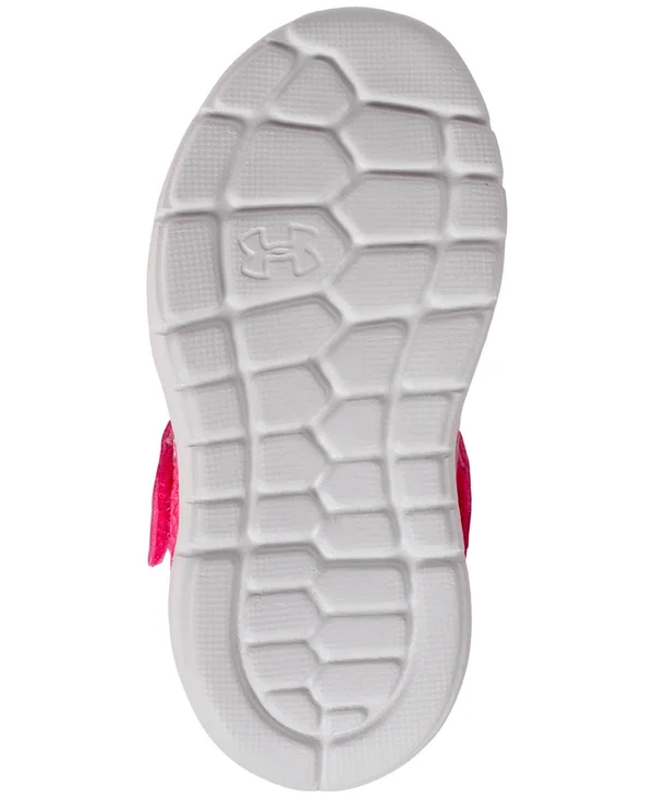 Under Armour G Inf Surge RN - Girls 7 Toddler Pink Sneaker Medium
