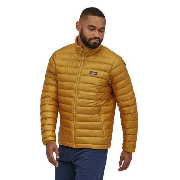 Patagonia Down Sweater Jacket - Men's Smolder Blue/Andes Blue, Xs