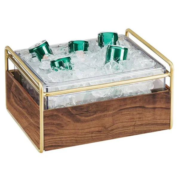 Cal-Mil Brass Mid Century Ice Housing