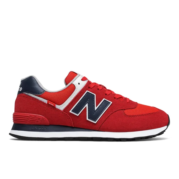 New Balance Shoes 574, ML574SP2 - Red - 9.5
