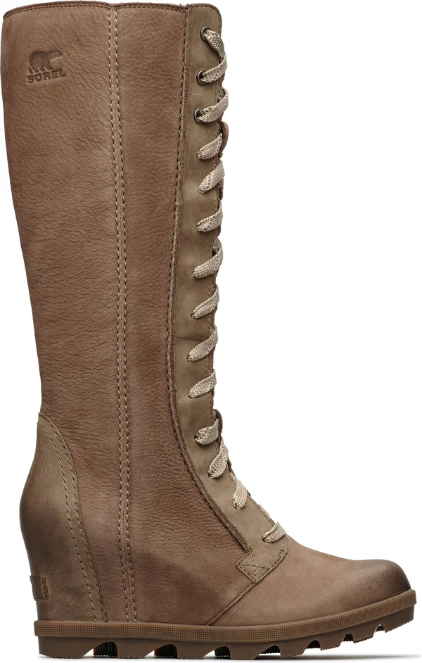Sorel Women's Joan of Arctic Wedge II Tall Boot - 9.5 - Ash Brown