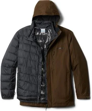 Columbia Men's Whirlibird IV interchange Jacket, Olive Green, 2x Big