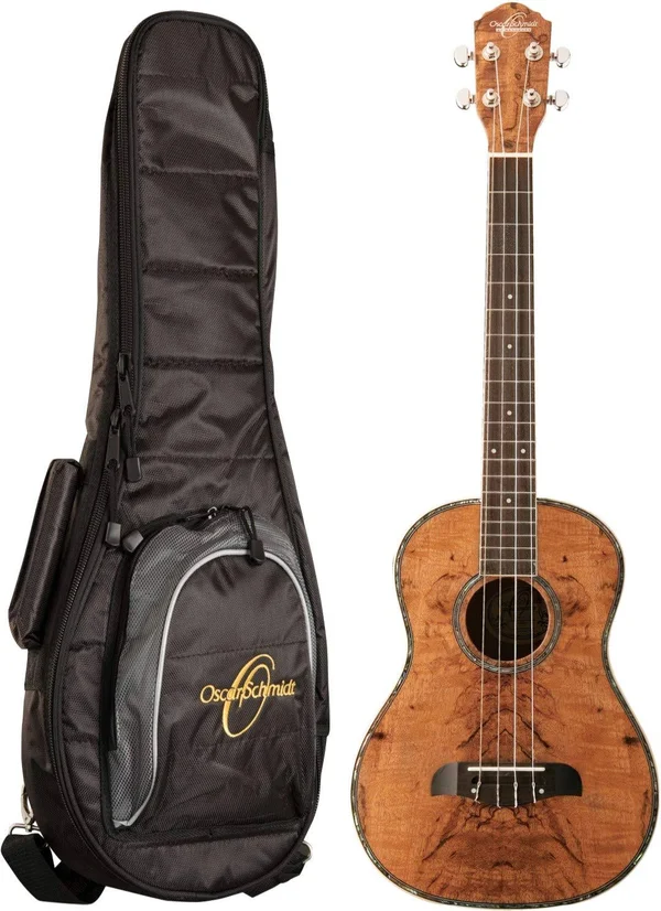 Oscar Schmidt Baritone Ukulele - Spalted Mango - OU57K