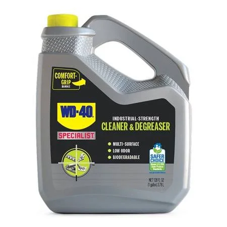 WD-40 Specialist Industrial Strength Cleaner and Degreaser - 128 oz Bottle, 4/Carton - Wdf300363