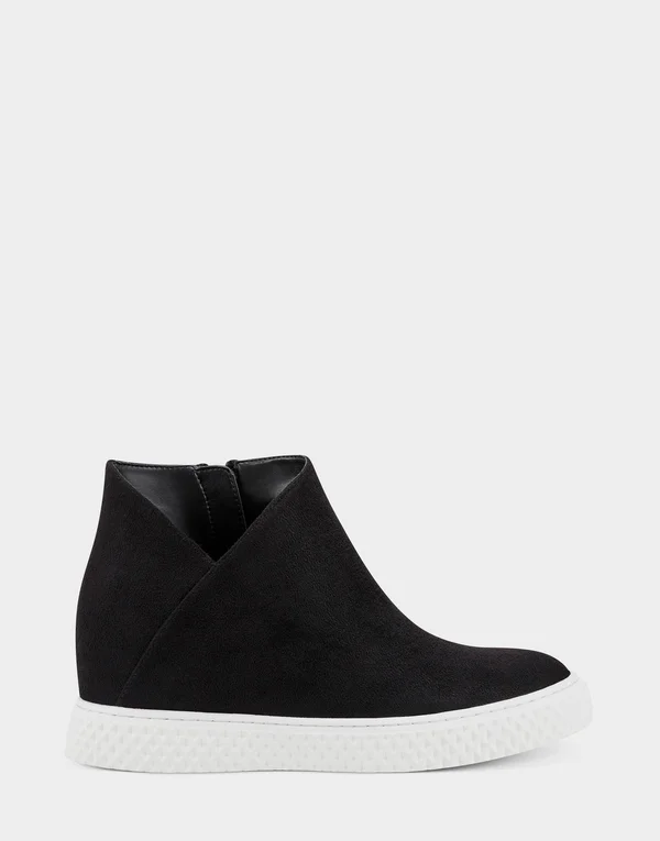 Women's Aerosoles Zirah Wedge Bootie - Black - Size 7.5