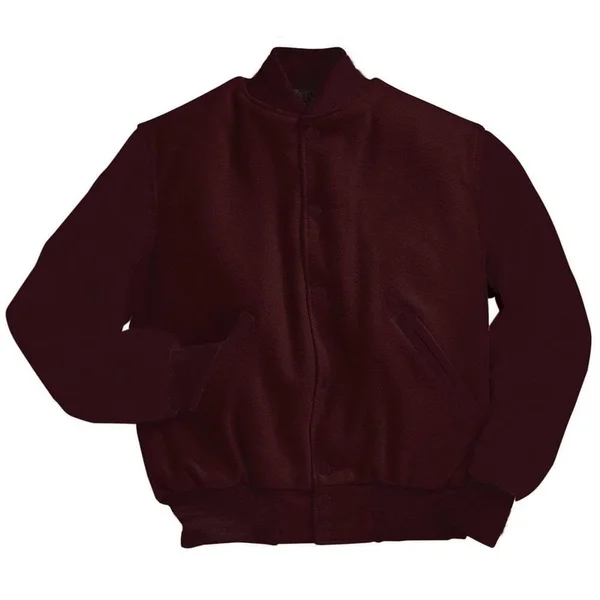Holloway 224183 - Varsity Jacket - Dark Royal/White - 3XL