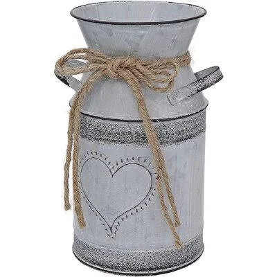Rustic Shabby Elegance Vase Vintage Farmhouse Vase for Flowers August Grove
