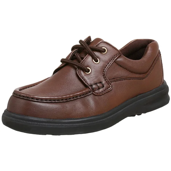 Hush Puppies Men's Gus Leather Shoes, Tan, 8
