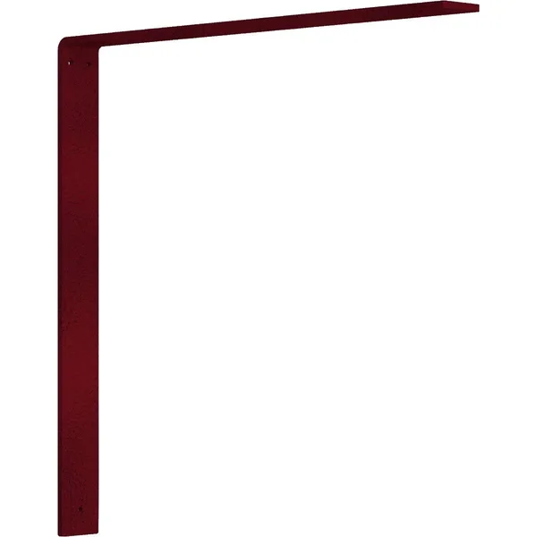 2x22W x 20x22D x 20x22H Hamilton Steel Bracket Hammered Bright Red