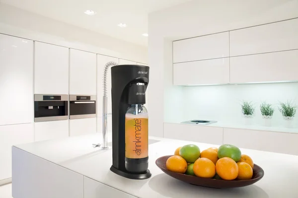 Drinkmate Sparkling Water and Soda Maker - Carbonates Any Drink, Special Bundle Arctic Blue