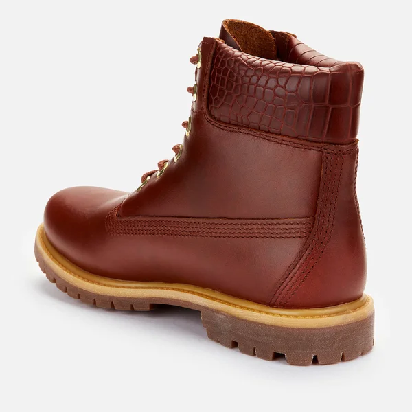 Timberland 6 inch Nubuck Premium Boots - Brown - Ankle Boots