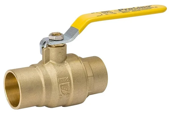 2x22 Solder Ball Valve, B & K, 107-858nl