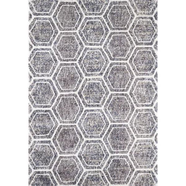 Kas Bungalow 2303 Grey/Teal Dimensions Area Rug 3&3x22 x 4&11