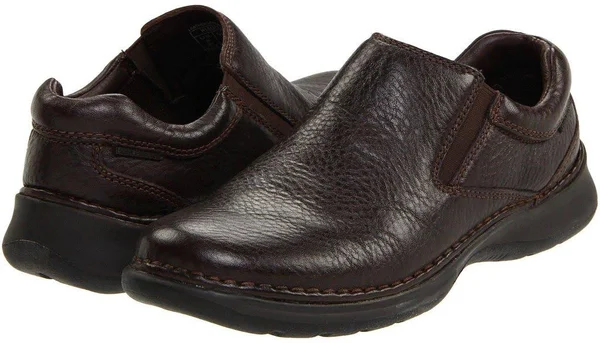 Hush Puppies Men's Lunar II Leather Shoes, Brown, 9