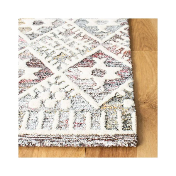 Safavieh Handmade Roslyn Valeriya Wool Rug - 3' x 5' - Red/Ivory