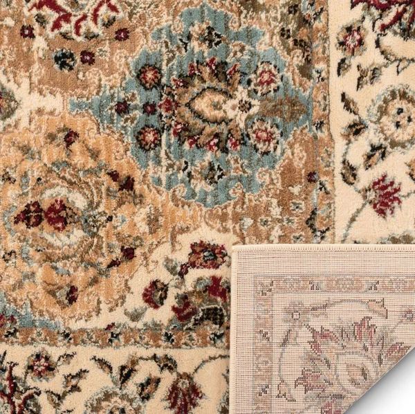 Well Woven Aurora Mia Traditional Oriental Ivory 5 ft. 3 in. x 7 ft. 3 in. Area Rug