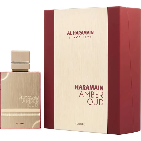 Al Haramain Amber Oud Rouge by Al Haramain 2 oz Eau De Parfum Spray for Men.