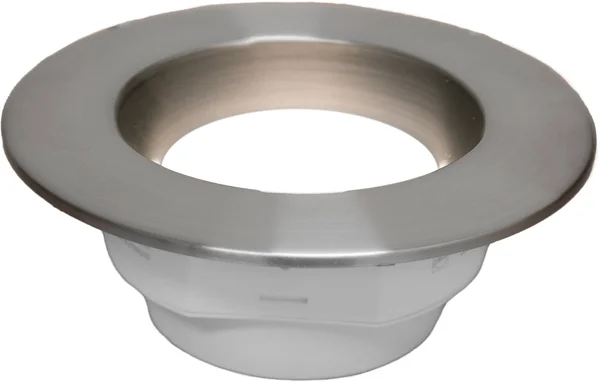 Multi Pack 5/6 inch Brushed Nickel Smooth Trim LED Recessed Downlight Retrofit - Choose Color Temp, Size: 5 Pack, Silver
