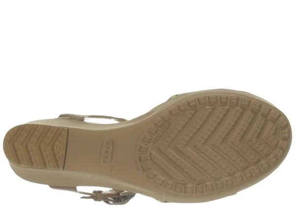 Crocs Leigh II Ankle Strap Graphic Wedge Women's Wedge Shoes : 6 M