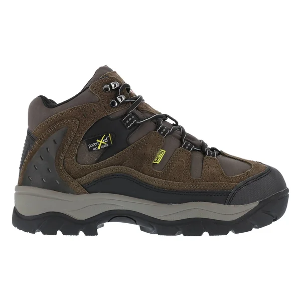 Men's Iron Age High Ridge Steel Toe Internal Met Guard Hiker - Size: 14 W, Brown