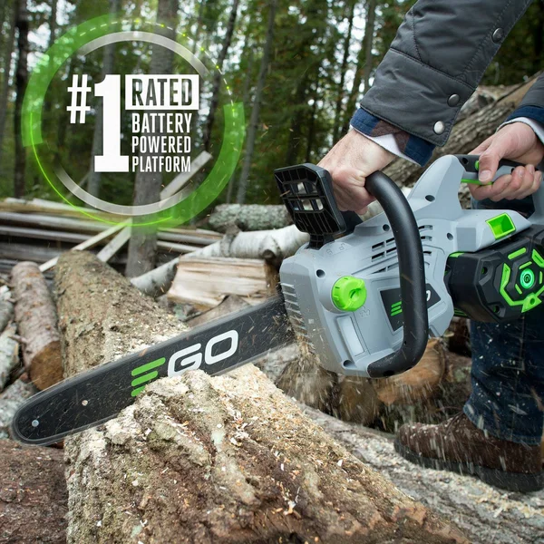 Ego CS1400 14 in. 56-Volt Lithium-Ion Cordless Chainsaw - Battery and Charger Not Included