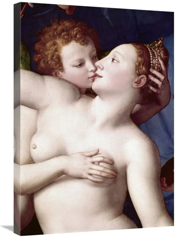 30 in. Exposure of Luxury - Detail Art Print - Agnolo Bronzino