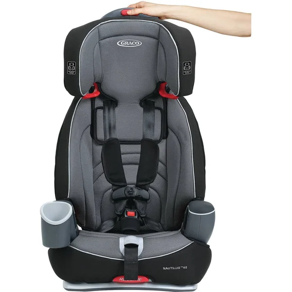Graco Nautilus 65 3-in-1 Harness Booster Convertible Car Seat - Sully -- New