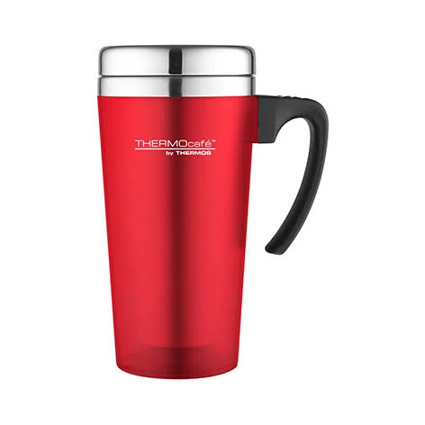 Travel Mug Bottle 42cl, 14oz Red - ThermoCafé - Thermos