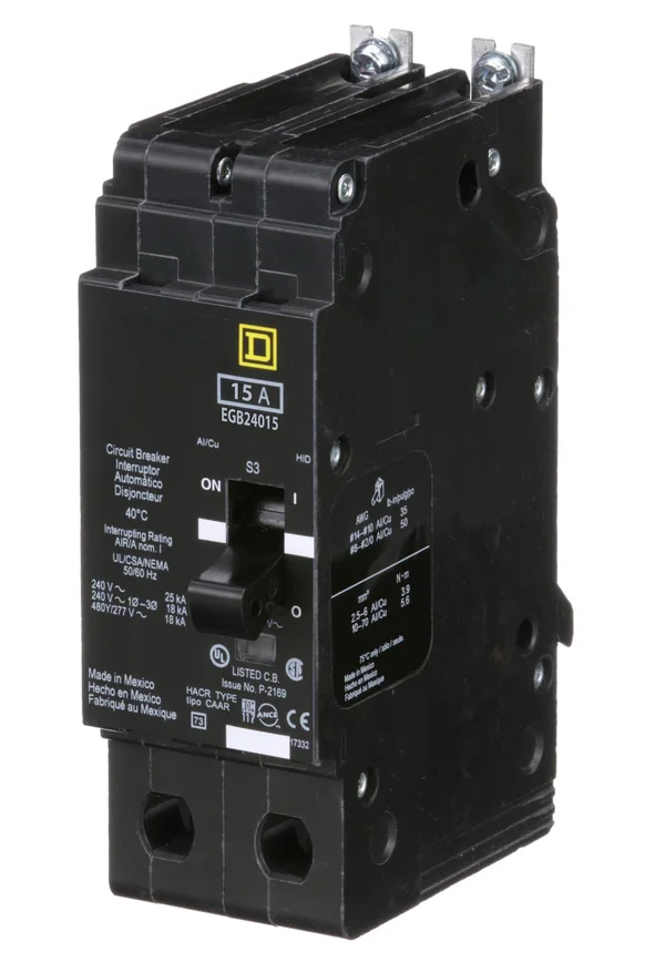 Square D EGB24015 Miniature Circuit Breaker