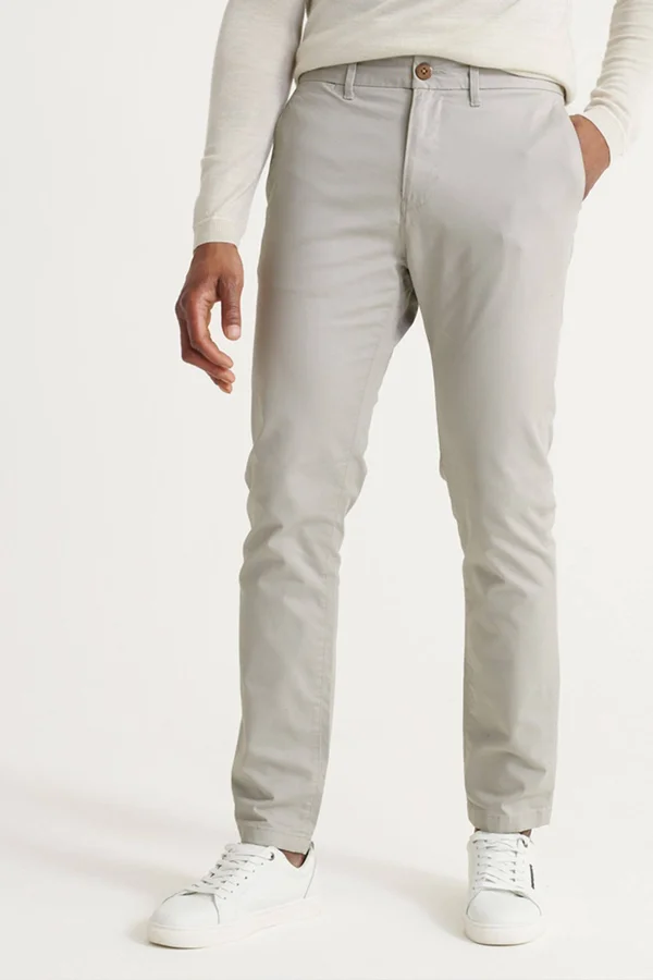 Superdry Edit Chino Trousers - Blue - Casual Pants