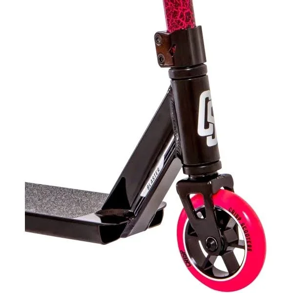 Crisp Complete Scooter Blaster Scooter Black Pink Cracking