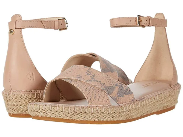 Cole Haan Cloudfeel Espadrille Ankle Strap Sandal